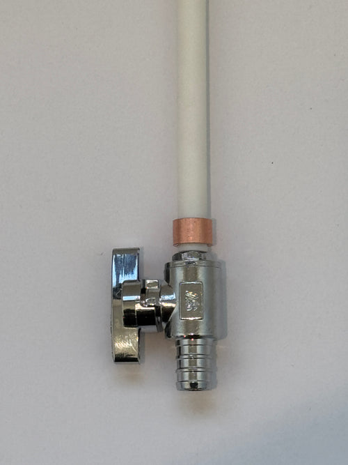 theSureValve – 1/4" PEX Straight Stop Valve